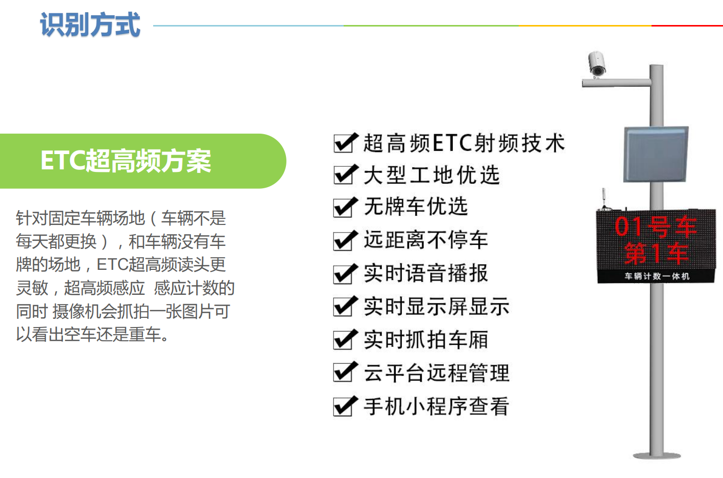 車(chē)輛計(jì)數(shù)設(shè)備系統(tǒng)